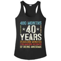Pitbull Resting Pit Face Retro Funny Pit bull Lovers Ladies PosiCharge Competitor Racerback Tank