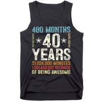 Pitbull Resting Pit Face Retro Funny Pit bull Lovers Tank Top