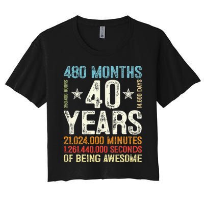 Pitbull Resting Pit Face Retro Funny Pit bull Lovers Crop Top