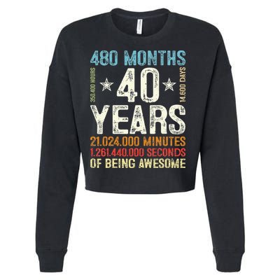 Pitbull Resting Pit Face Retro Funny Pit bull Lovers Cropped Pullover Crew