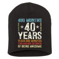 Pitbull Resting Pit Face Retro Funny Pit bull Lovers Short Acrylic Beanie