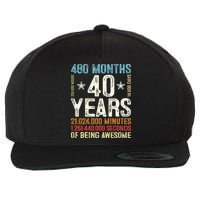 Pitbull Resting Pit Face Retro Funny Pit bull Lovers Wool Snapback Cap