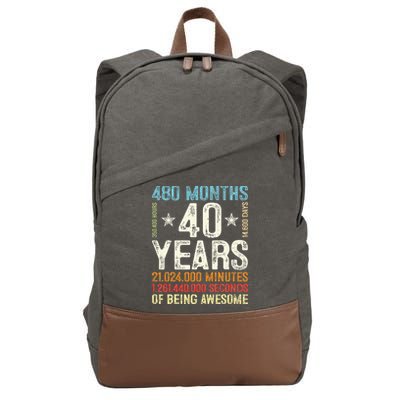 Pitbull Resting Pit Face Retro Funny Pit bull Lovers Cotton Canvas Backpack