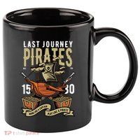 Pirates Retro 11oz C Handle Ceramic Mug