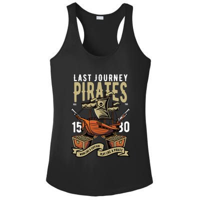 Pirates Retro Ladies PosiCharge Competitor Racerback Tank