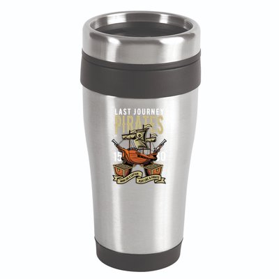 Pirates Retro 16oz Travel Tumbler