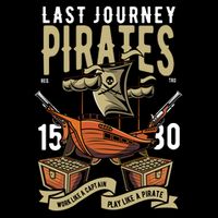 Pirates Retro 16oz Travel Tumbler