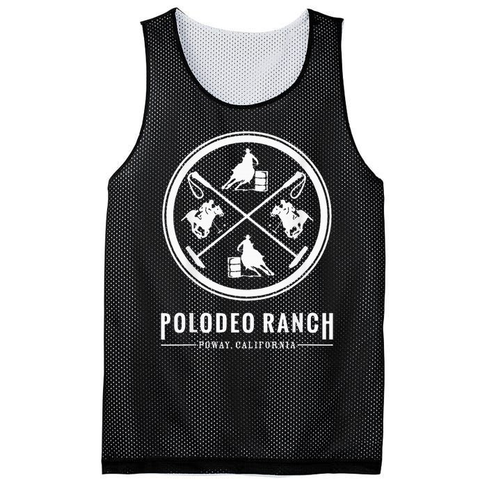 Polodeo Ranch Mesh Reversible Basketball Jersey Tank