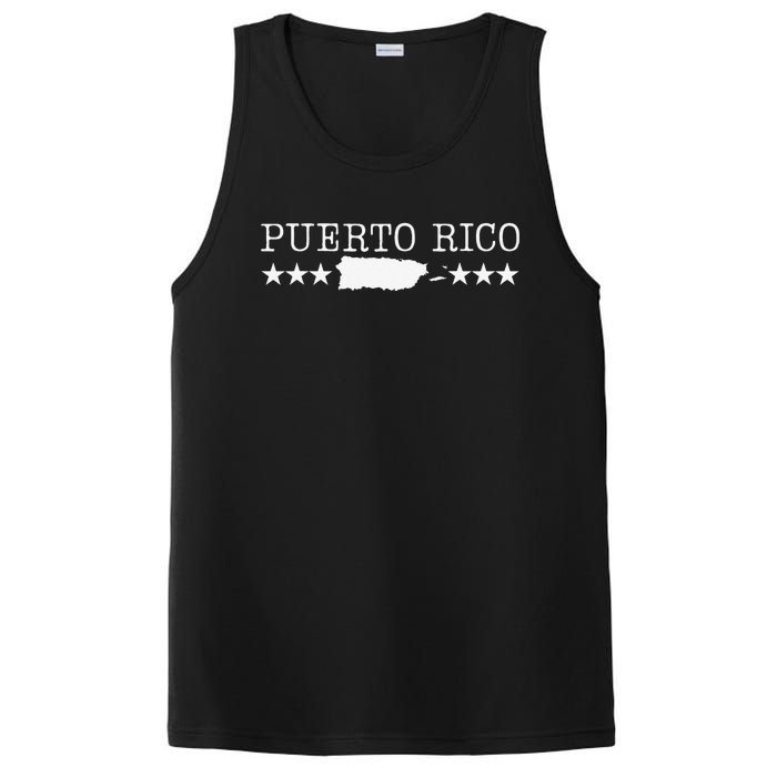 Puerto Rico Pride Proud To Be Puerto Rican PosiCharge Competitor Tank