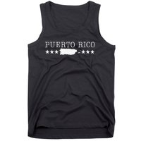 Puerto Rico Pride Proud To Be Puerto Rican Tank Top