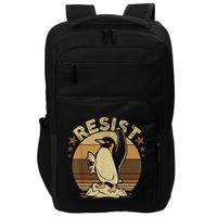 Penguin Resist Penguins Protest Against Tariffs Impact Tech Backpack