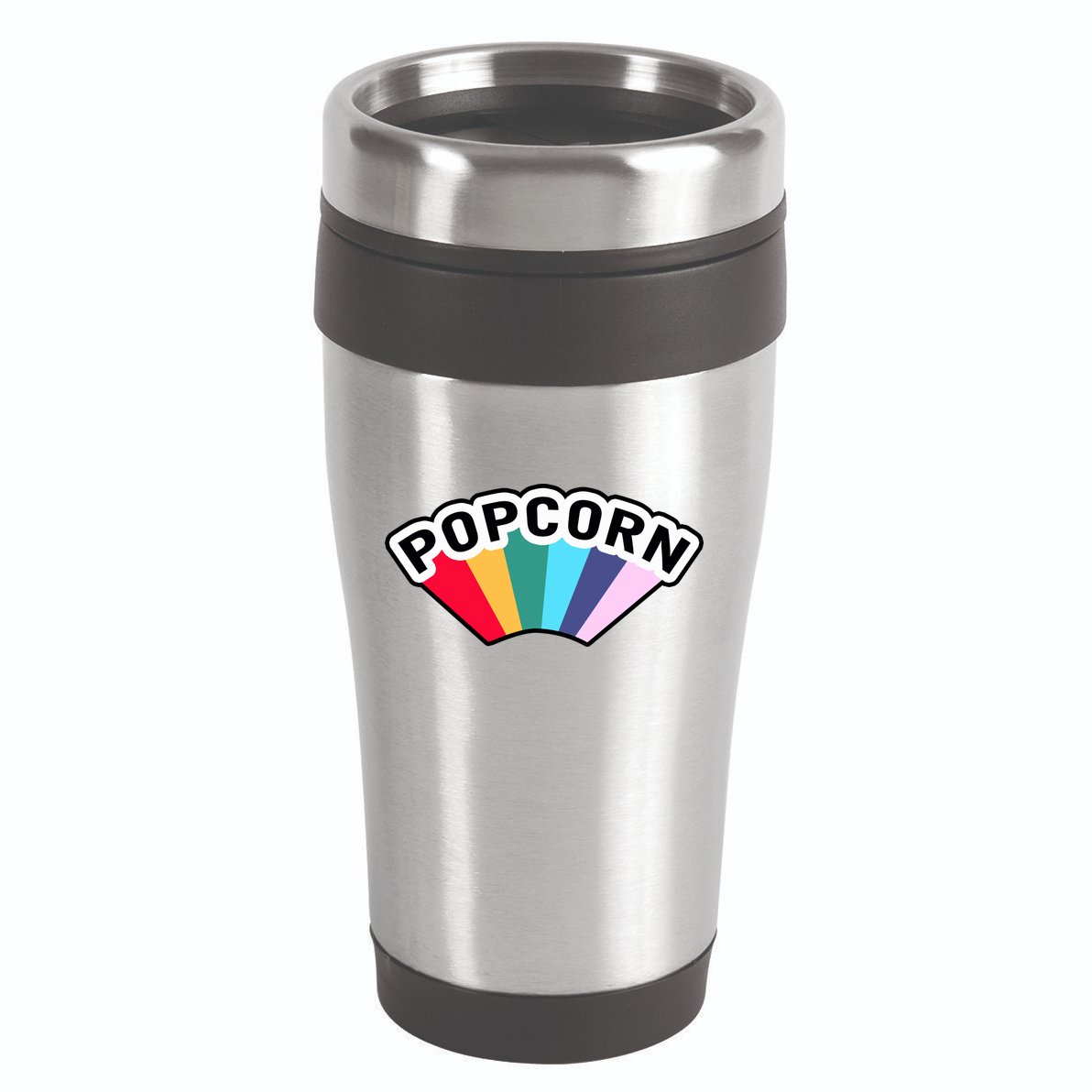 Popcorn Rainbow 16oz Travel Tumbler
