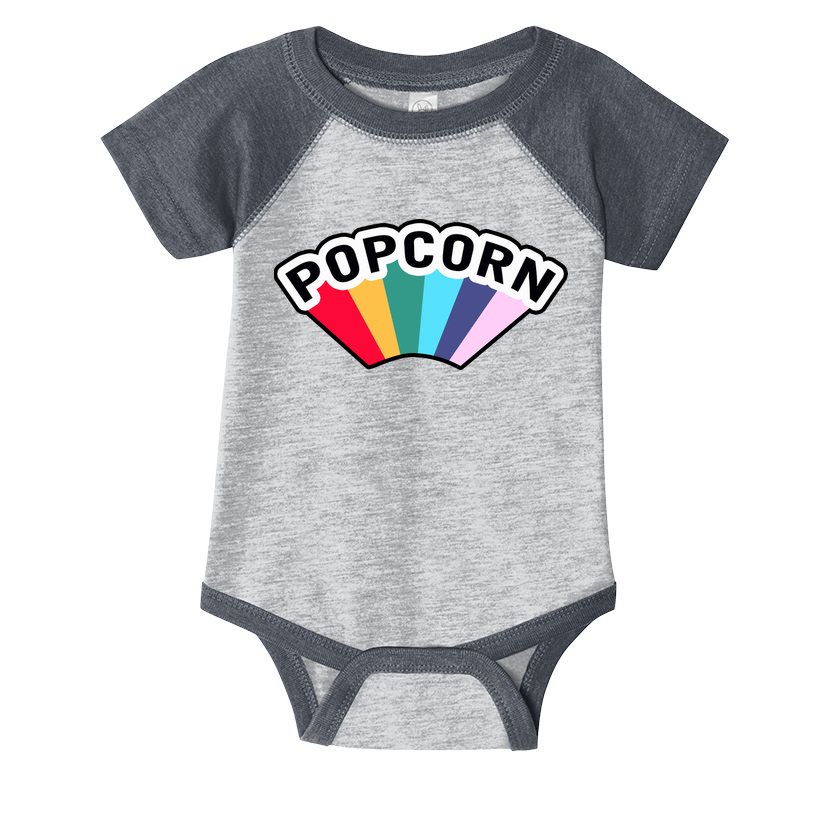 Popcorn Rainbow Infant Baby Jersey Bodysuit