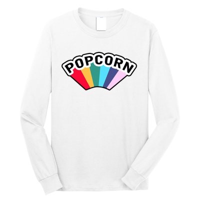 Popcorn Rainbow Long Sleeve Shirt