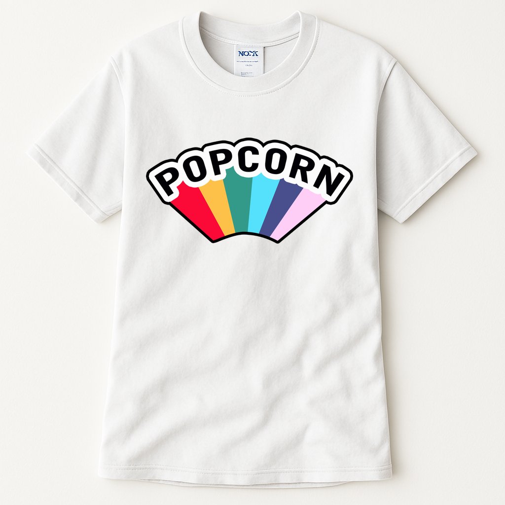 Popcorn Rainbow Tall T-Shirt