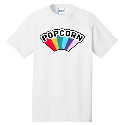 Popcorn Rainbow Tall T-Shirt