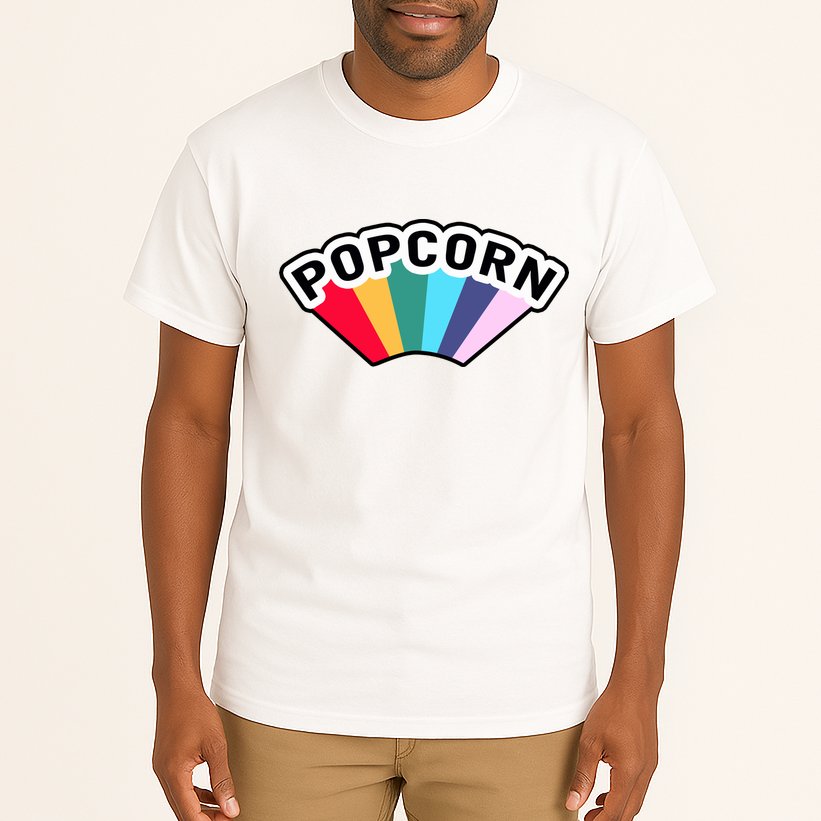 Popcorn Rainbow Tall T-Shirt