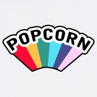 Popcorn Rainbow Sustainable Bucket Hat