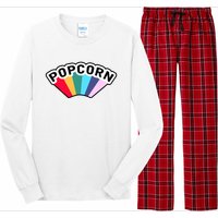 Popcorn Rainbow Long Sleeve Pajama Set