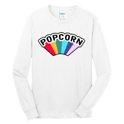 Popcorn Rainbow Tall Long Sleeve T-Shirt