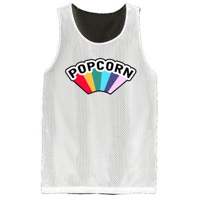 Popcorn Rainbow Mesh Reversible Basketball Jersey Tank