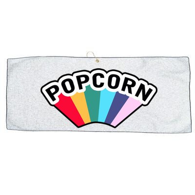 Popcorn Rainbow Large Microfiber Waffle Golf Towel