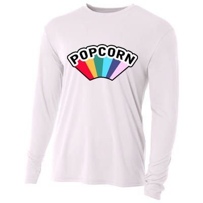 Popcorn Rainbow Cooling Performance Long Sleeve Crew