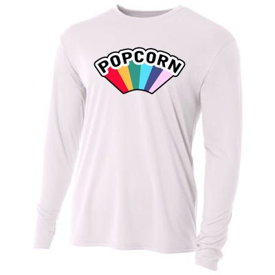 Popcorn Rainbow Cooling Performance Long Sleeve Crew