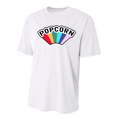 Popcorn Rainbow Performance Sprint T-Shirt