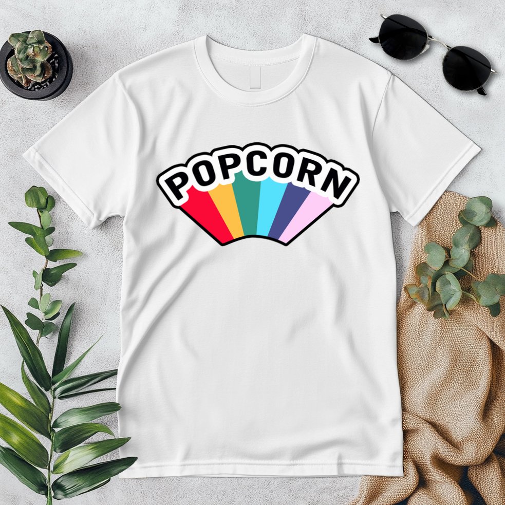 Popcorn Rainbow Premium T-Shirt