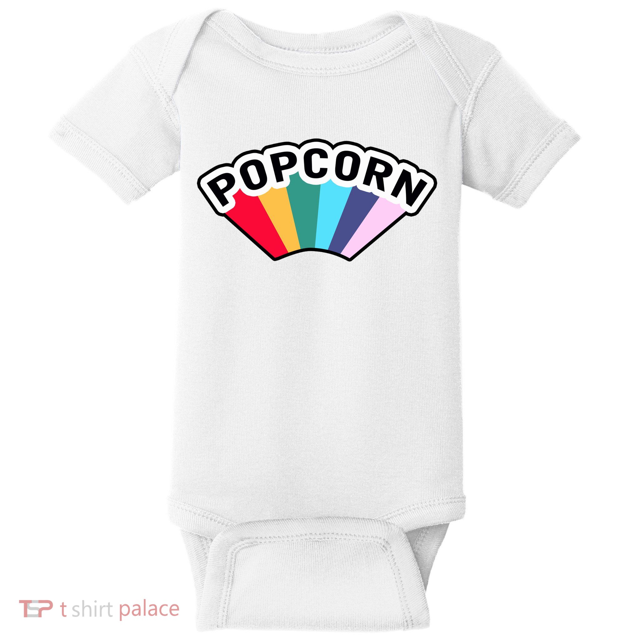Popcorn Rainbow Baby Bodysuit