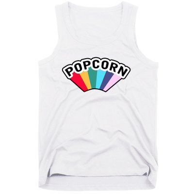 Popcorn Rainbow Tank Top