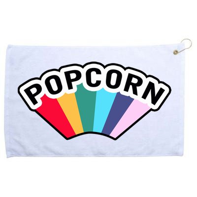 Popcorn Rainbow Grommeted Golf Towel