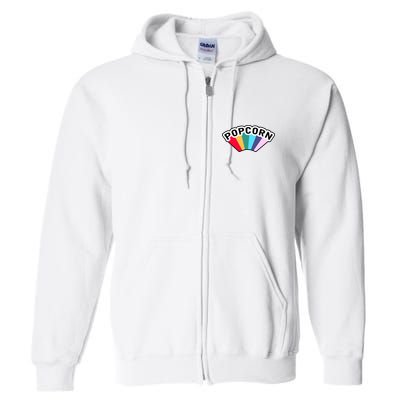 Popcorn Rainbow Full Zip Hoodie