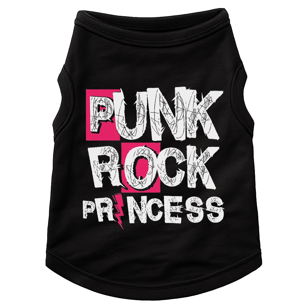 Punk Rock Princess Punk Rock Music Rocker Punker Doggie Tank