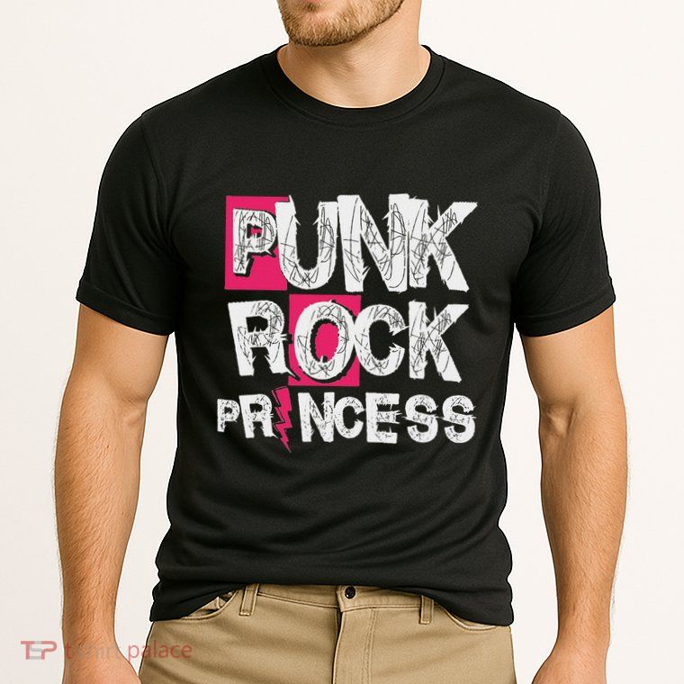 Punk Rock Princess Punk Rock Music Rocker Punker Performance Shirt