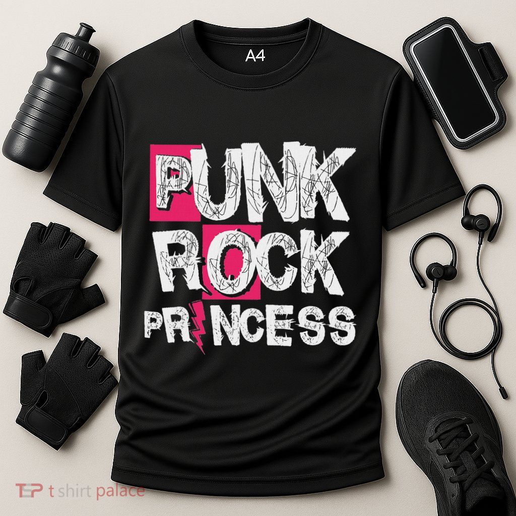 Punk Rock Princess Punk Rock Music Rocker Punker Performance Shirt