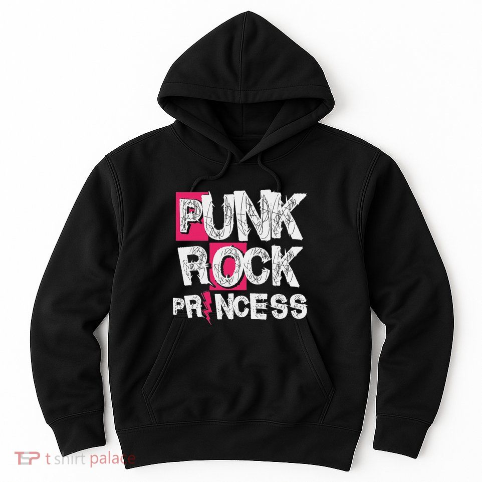 Punk Rock Princess Punk Rock Music Rocker Punker Hoodie
