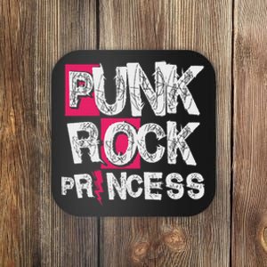 Punk Rock Princess Punk Rock Music Rocker Punker Coaster