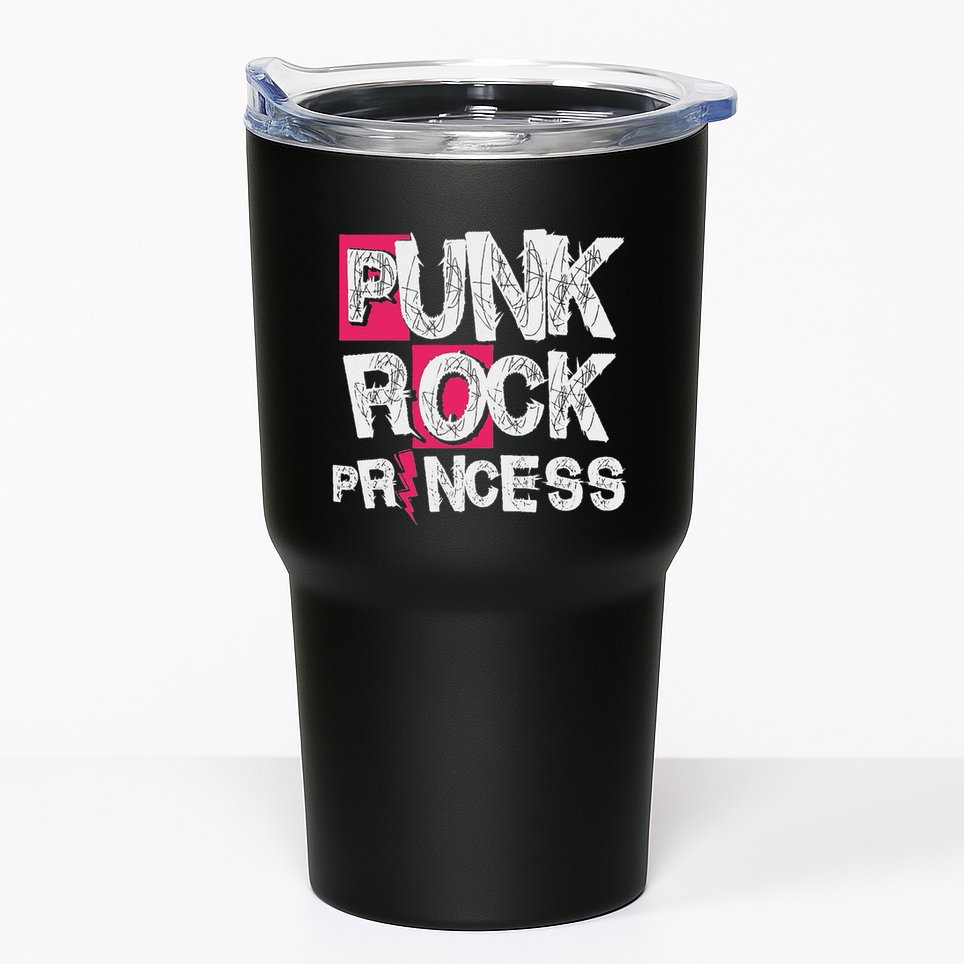 Punk Rock Princess Punk Rock Music Rocker Punker Tumbler