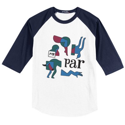 Parra Rug Pull Baseball Sleeve Shirt