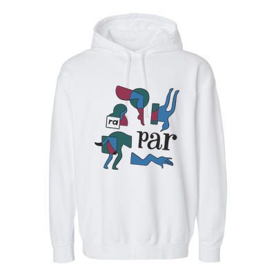 Parra Rug Pull Garment-Dyed Fleece Hoodie