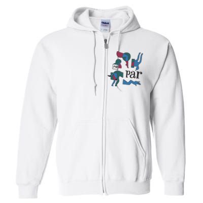 Parra Rug Pull Full Zip Hoodie