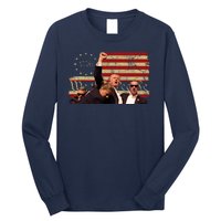 Pennsylvania Rally Pro Donald Trump Vintage Usa 2024 Long Sleeve Shirt