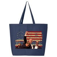 Pennsylvania Rally Pro Donald Trump Vintage Usa 2024 25L Jumbo Tote