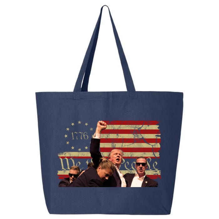 Pennsylvania Rally Pro Donald Trump Vintage Usa 2024 25L Jumbo Tote