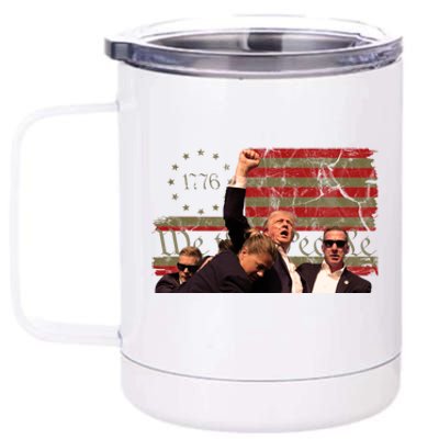 Pennsylvania Rally Pro Donald Trump Vintage Usa 2024 12 oz Stainless Steel Tumbler Cup