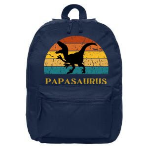 Papasaurus Retro 16 in Basic Backpack