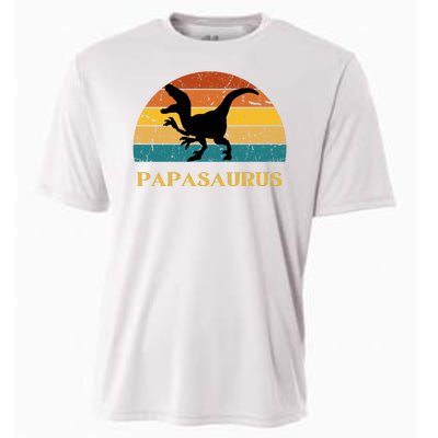 Papasaurus Retro Cooling Performance Crew T-Shirt