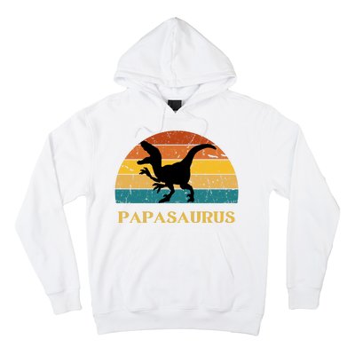 Papasaurus Retro Hoodie